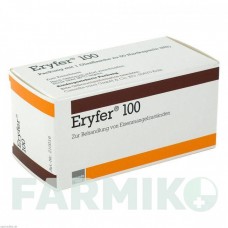 ЭРИФЕР (ERYFER) 100 капсулы 50 шт - Железо (II) сульфат CHEPLAPHARM