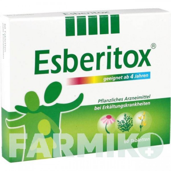 ЕСБЕРИТОКС (ESBERITOX) таблетки 60 шт - Активні речовини MEDICE PUTTER