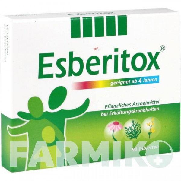 ЕСБЕРИТОКС (ESBERITOX) таблетки 90 шт - Активні речовини MEDICE PUTTER