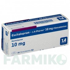 ЕСЦИТАЛОПРАМ (ESCITALOPRAM) 10 мг таблетки 50 шт - Есциталопрам 1 A PHARMA