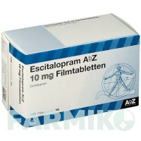 ЭСЦИТАЛОПРАМ (ESCITALOPRAM) 10 мг таблетки 100 шт - Эсциталопрам ABZ PHARMA