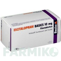 ЕСЦИТАЛОПРАМ (ESCITALOPRAM) 10 мг таблетки 100 шт - Есциталопрам BASICS