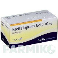 ЕСЦИТАЛОПРАМ (ESCITALOPRAM) 10 мг таблетки 100 шт - Есциталопрам BETAPHARM