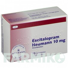 ЭСЦИТАЛОПРАМ (ESCITALOPRAM) 10 мг таблетки 50 шт - Эсциталопрам HEUMANN PHARMA