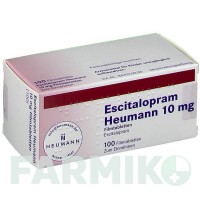 ЕСЦИТАЛОПРАМ (ESCITALOPRAM) 10 мг таблетки 100 шт - Есциталопрам HEUMANN PHARMA
