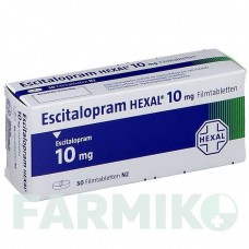 ЭСЦИТАЛОПРАМ (ESCITALOPRAM) 10 мг таблетки 100 шт - Эсциталопрам HEXAL