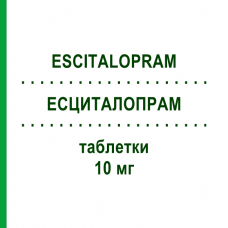 ЭСЦИТАЛОПРАМ (ESCITALOPRAM) 10 мг таблетки 100 шт - Эсциталопрам MACLEODS PHARMA