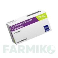 ЭСЦИТАЛОПРАМ (ESCITALOPRAM) 10 мг таблетки 20 шт - Эсциталопрам MICRO LABS