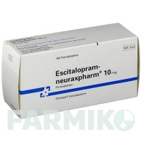 ЭСЦИТАЛОПРАМ (ESCITALOPRAM) 10 мг таблетки 100 шт - Эсциталопрам NEURAXPHARM