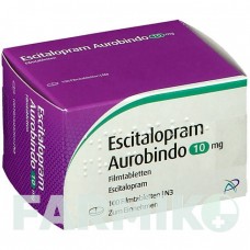 ЕСЦИТАЛОПРАМ (ESCITALOPRAM) 10 мг таблетки 100 шт - Есциталопрам PUREN PHARMA