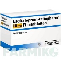 ЭСЦИТАЛОПРАМ (ESCITALOPRAM) 10 мг таблетки 20 шт - Эсциталопрам RATIOPHARM