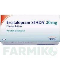 ЕСЦИТАЛОПРАМ (ESCITALOPRAM) 10 мг таблетки 20 шт - Есциталопрам STADAPHARM