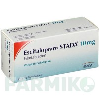 ЕСЦИТАЛОПРАМ (ESCITALOPRAM) 10 мг таблетки 50 шт - Есциталопрам STADAPHARM