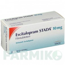ЭСЦИТАЛОПРАМ (ESCITALOPRAM) 10 мг таблетки 50 шт - Эсциталопрам STADAPHARM