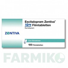 ЭСЦИТАЛОПРАМ (ESCITALOPRAM) 10 мг таблетки 100 шт - Эсциталопрам ZENTIVA