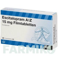 ЕСЦИТАЛОПРАМ (ESCITALOPRAM) 15 мг таблетки 20 шт - Есциталопрам ABZ PHARMA