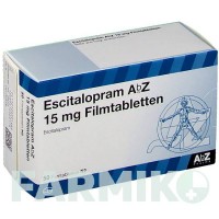 ЭСЦИТАЛОПРАМ (ESCITALOPRAM) 15 мг таблетки 50 шт - Эсциталопрам ABZ PHARMA