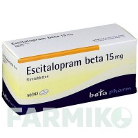 ЭСЦИТАЛОПРАМ (ESCITALOPRAM) 15 мг таблетки 50 шт - Эсциталопрам BETAPHARM