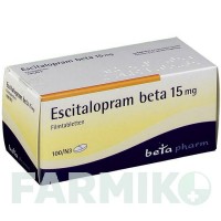 ЕСЦИТАЛОПРАМ (ESCITALOPRAM) 15 мг таблетки 100 шт - Есциталопрам BETAPHARM