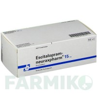 ЕСЦИТАЛОПРАМ (ESCITALOPRAM) 15 мг таблетки 100 шт - Есциталопрам NEURAXPHARM