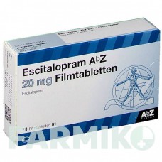 ЕСЦИТАЛОПРАМ (ESCITALOPRAM) 20 мг таблетки 20 шт - Есциталопрам ABZ PHARMA