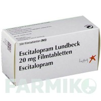 ЕСЦИТАЛОПРАМ (ESCITALOPRAM) 20 мг таблетки 100 шт - Есциталопрам LUNDBECK