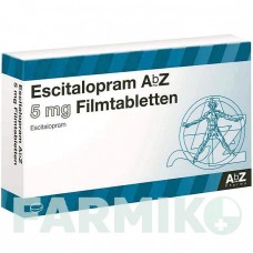 ЕСЦИТАЛОПРАМ (ESCITALOPRAM) 5 мг таблетки 50 шт - Есциталопрам ABZ PHARMA