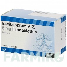 ЕСЦИТАЛОПРАМ (ESCITALOPRAM) 5 мг таблетки 100 шт - Есциталопрам ABZ PHARMA