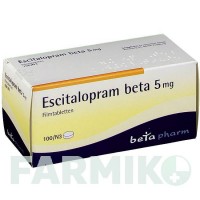 ЕСЦИТАЛОПРАМ (ESCITALOPRAM) 5 мг таблетки 100 шт - Есциталопрам BETAPHARM