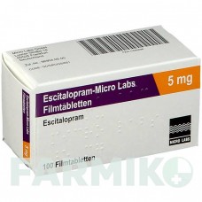 ЭСЦИТАЛОПРАМ (ESCITALOPRAM) 5 мг таблетки 100 шт - Эсциталопрам MICRO LABS