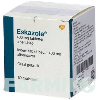 ЭСКАЗОЛ (ESKAZOLE) таблетки 60 шт - Альбендазол ACA MULLER-ADAG PHARMA