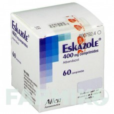 ЭСКАЗОЛ (ESKAZOLE) таблетки 60 шт - Альбендазол AXICORP PHARMA