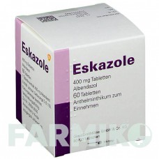 ЭСКАЗОЛ (ESKAZOLE) таблетки 60 шт - Альбендазол GLAXOSMITHKLINE