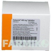 ЕСКАЗОЛ (ESKAZOLE) таблетки 60 шт - Альбендазол PHARMA GERKE