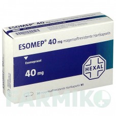 ЕЗОМЕП (ESOMEP) 40 мг капсули 30 шт - Езомепразол HEXAL