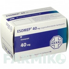 ЕЗОМЕП (ESOMEP) 40 мг капсули 90 шт - Езомепразол HEXAL