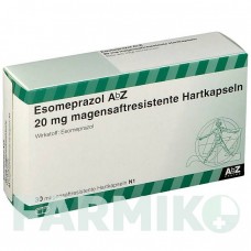 ЕЗОМЕПРАЗОЛ (ESOMEPRAZOL) 20 мг капсули 30 шт - Езомепразол ABZ PHARMA