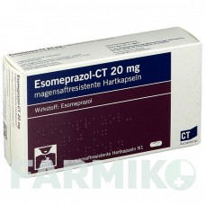 ЕЗОМЕПРАЗОЛ (ESOMEPRAZOL) 20 мг капсули 30 шт - Езомепразол ABZ PHARMA