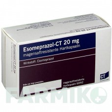 ЕЗОМЕПРАЗОЛ (ESOMEPRAZOL) 20 мг капсули 60 шт - Езомепразол ABZ PHARMA