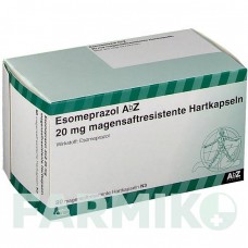 ЕЗОМЕПРАЗОЛ (ESOMEPRAZOL) 20 мг капсули 90 шт - Езомепразол ABZ PHARMA