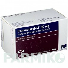 ЕЗОМЕПРАЗОЛ (ESOMEPRAZOL) 20 мг капсули 90 шт - Езомепразол ABZ PHARMA