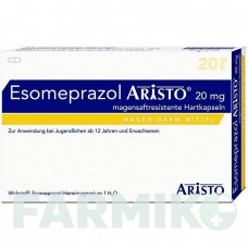 ЕЗОМЕПРАЗОЛ (ESOMEPRAZOL) 20 мг капсули 60 шт - Езомепразол ARISTO PHARMA