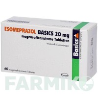 ЭЗОМЕПРАЗОЛ (ESOMEPRAZOL) 20 мг таблетки 60 шт - Эзомепразол BASICS
