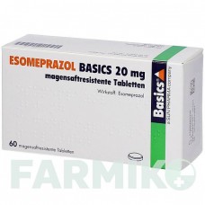 ЭЗОМЕПРАЗОЛ (ESOMEPRAZOL) 20 мг таблетки 60 шт - Эзомепразол BASICS