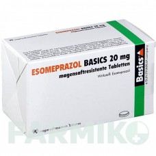ЭЗОМЕПРАЗОЛ (ESOMEPRAZOL) 20 мг таблетки 90 шт - Эзомепразол BASICS