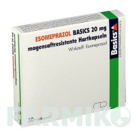 ЭЗОМЕПРАЗОЛ (ESOMEPRAZOL) 20 мг капсулы 30 шт - Эзомепразол BASICS
