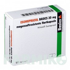 ЕЗОМЕПРАЗОЛ (ESOMEPRAZOL) 20 мг капсули 90 шт - Езомепразол BASICS