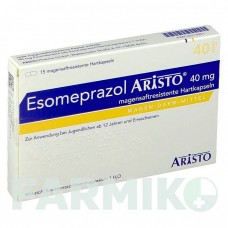 ЕЗОМЕПРАЗОЛ (ESOMEPRAZOL) 40 мг капсули 15 шт - Езомепразол ARISTO PHARMA