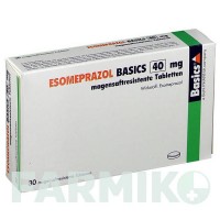 ЭЗОМЕПРАЗОЛ (ESOMEPRAZOL) 40 мг таблетки 30 шт - Эзомепразол BASICS