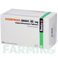 ЕЗОМЕПРАЗОЛ (ESOMEPRAZOL) 40 мг таблетки 90 шт - Езомепразол BASICS